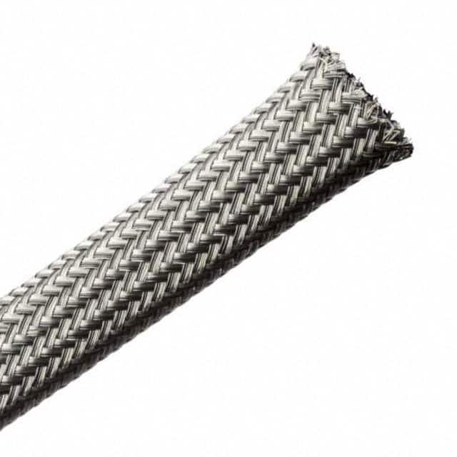 173-61200 SLEEVING 0.472" X 164' SLVR/BLK