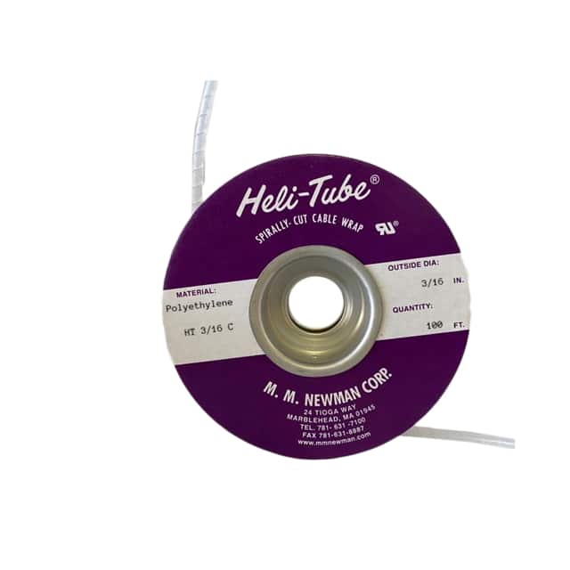 HT 3/16 C SPIRAL WRAP 0.127" X 100' NAT