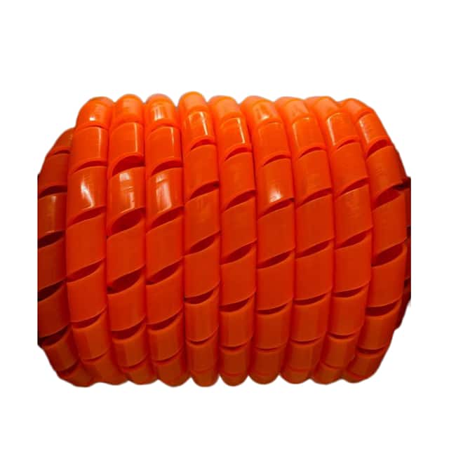 HT 3/4 C OR DG SPIRAL WRAP 0.62" X 100' ORANGE