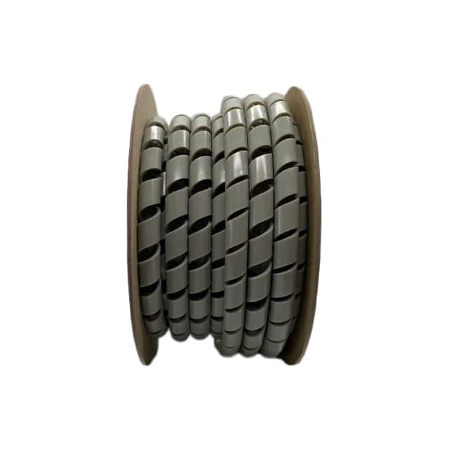 HT 1/2 C GREY SPIRAL WRAP 0.376" X 100' GRAY