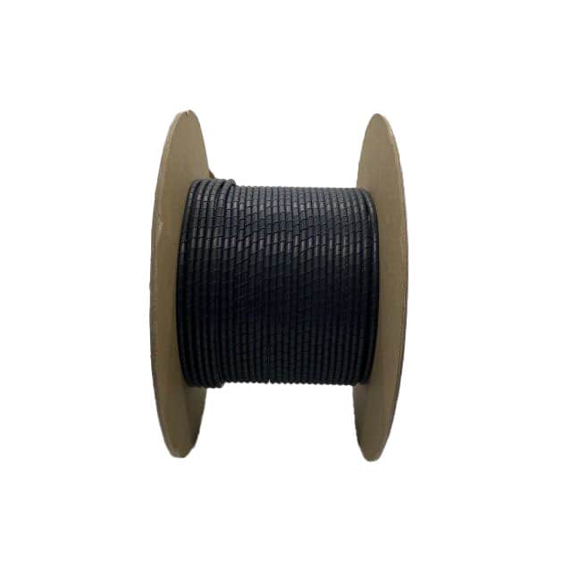 HT 1/4 R-B SPIRAL WRAP 0.16" X 100' BLACK
