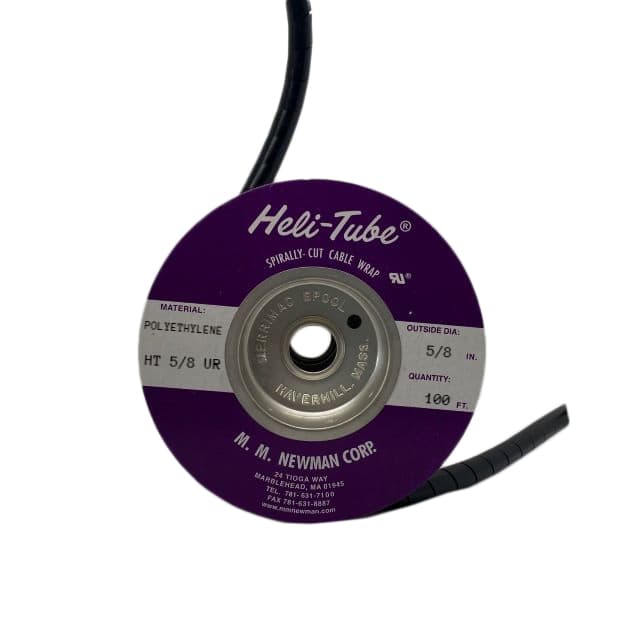 HT 5/8 UR SPIRAL WRAP 1/2" X 100' BLACK