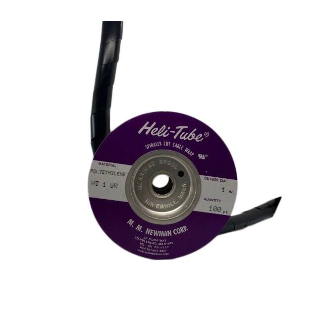 HT 1 UR SPIRAL WRAP 0.84" X 100' BLACK