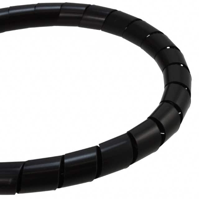 500037-1 SPIRAL WRAP 1/2" X 50' BLACK