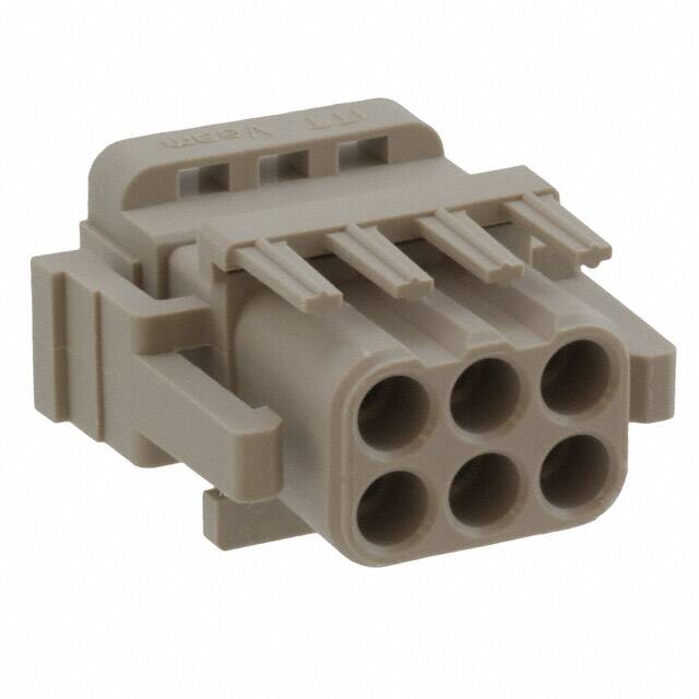 VRPC-06S-20 CONN PLUG HSG 6POS 6.00MM