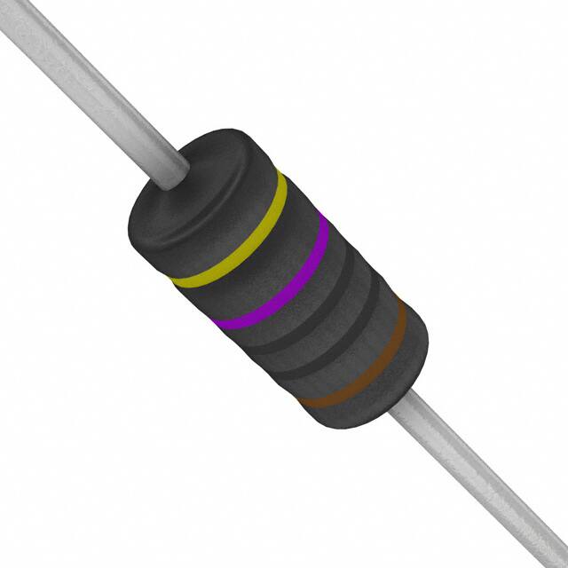 WHA470FET RES 470 OHM 1% 1/2W AXIAL
