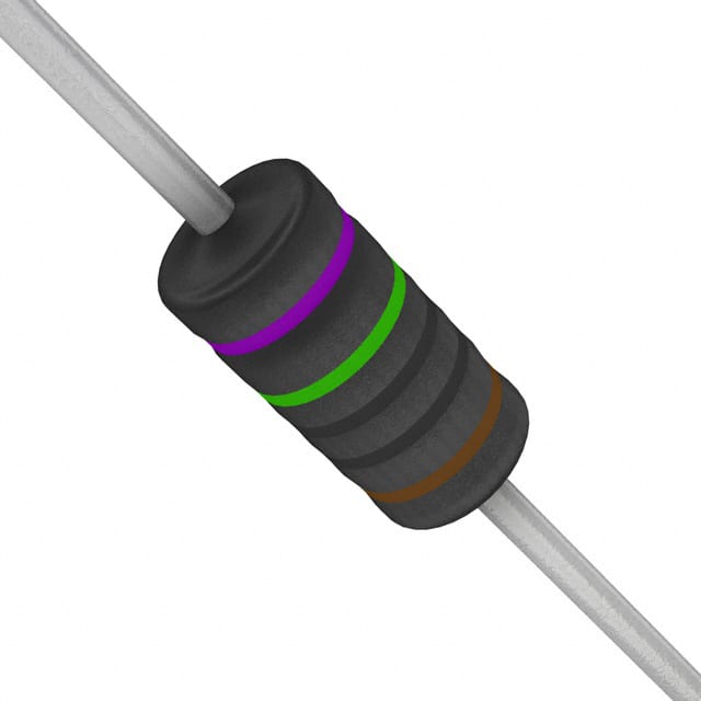 WHA750FET RES 750 OHM 1% 1/2W AXIAL