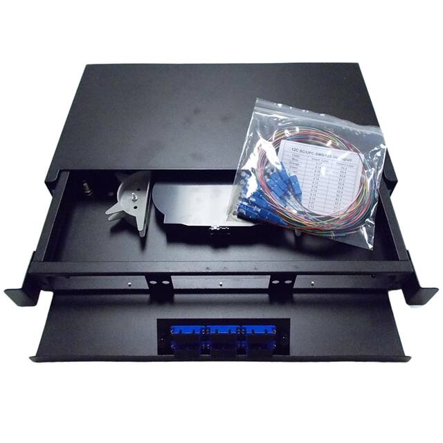 FT-1RU-12SC-MM 12 FIBER  MULTIMODE PRE-LOADED F