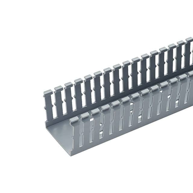 F4X3LG6 WIRE DUCT SLOTTED SCREW 6' GRAY