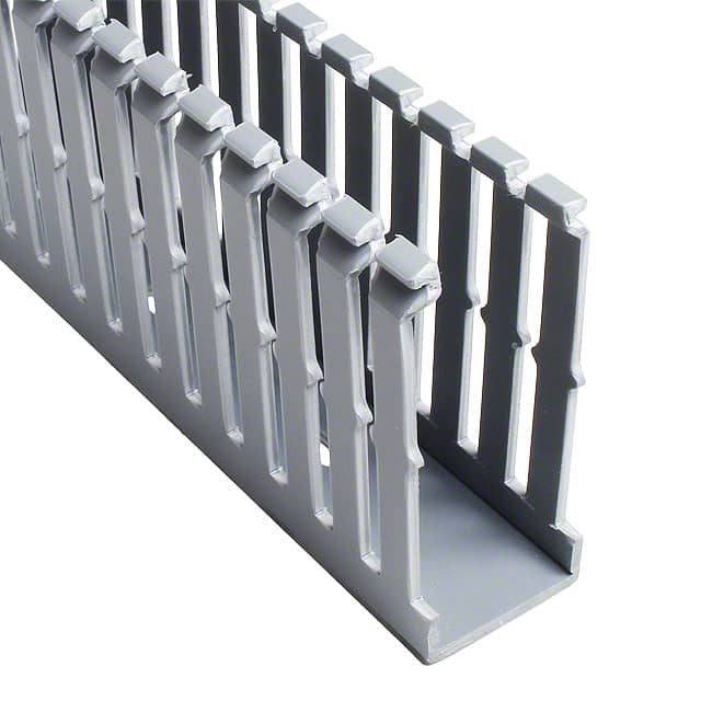 F1X3LG6 WIRE DUCT SLOTTED SCREW 6' GRAY