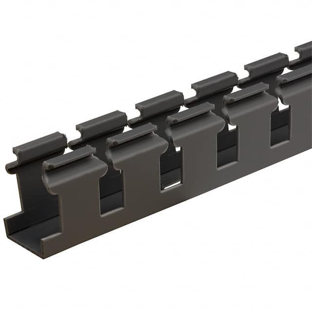 G.5X1LG6 WIRE DUCT SLOTTED SCREW 6' GRAY