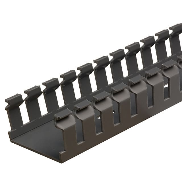 F1.5X1LG6 WIRE DUCT SLOTTED SCREW 6' GRAY