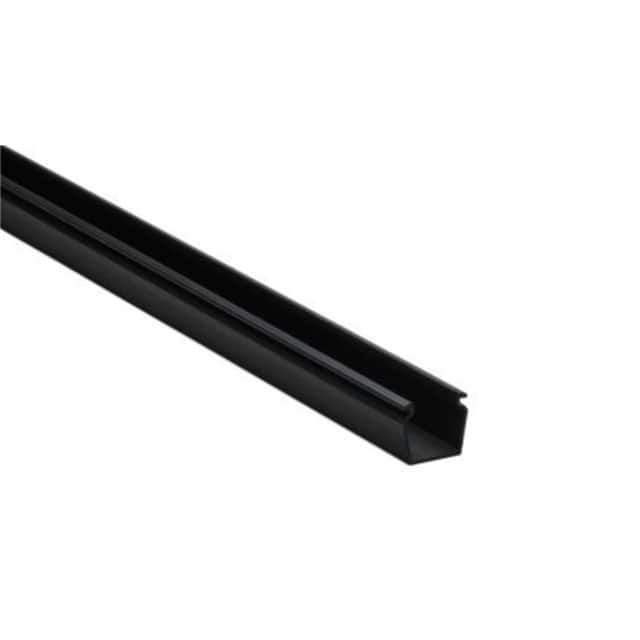 181-11006 WIRE DUCT SOLID BASE ADH 6' BLK