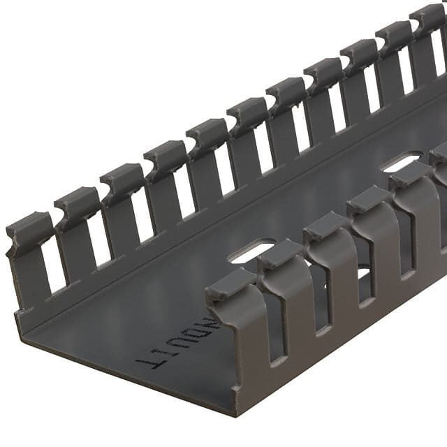 F2X1LG6 WIRE DUCT SLOTTED SCREW 6' GRAY