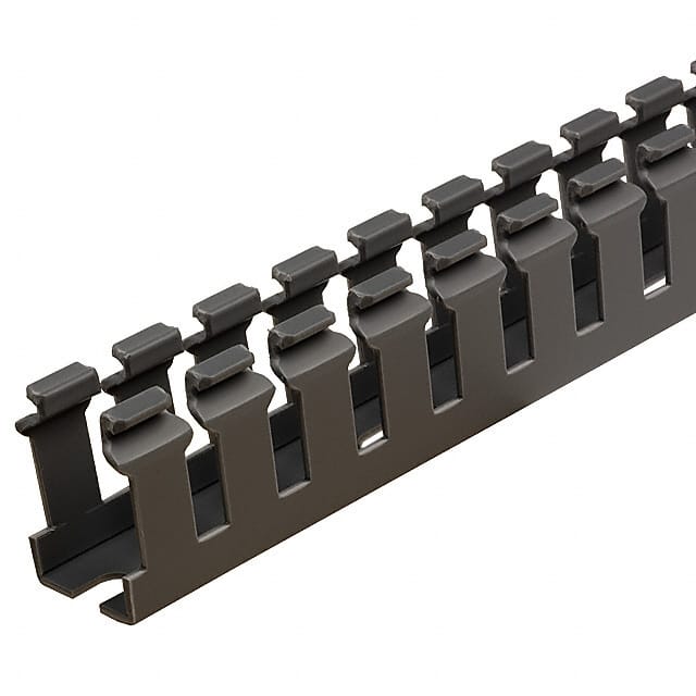 F.5X1LG6 WIRE DUCT SLOTTED SCREW 6' GRAY