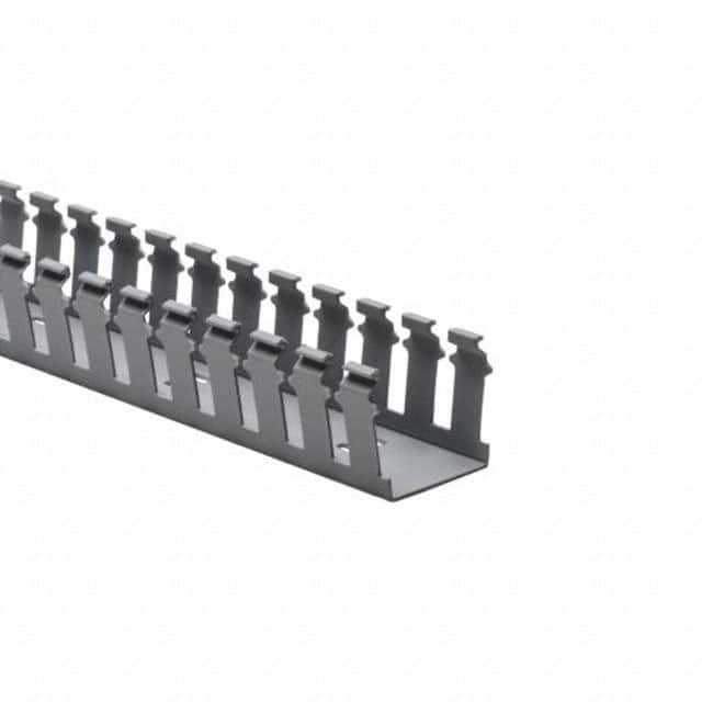 181-22024 WIRE DUCT SLOTTED SCREW 6' GRAY
