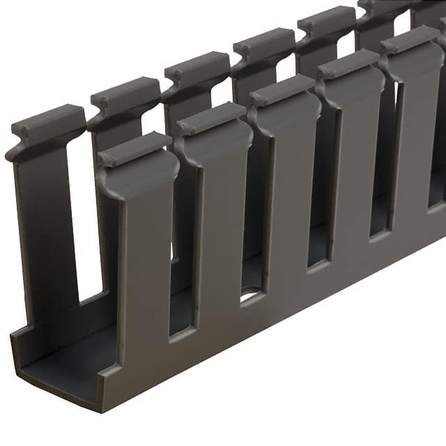 G.75X2LG6 WIRE DUCT SLOTTED SCREW 6' GRAY