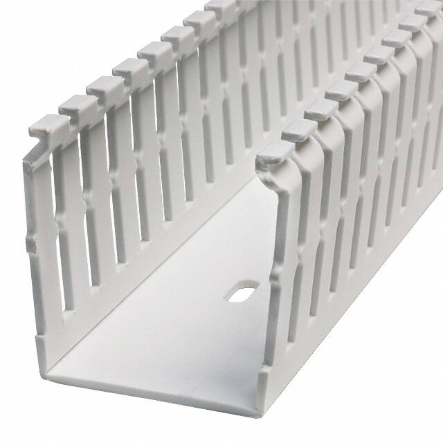 F1.5X2WH6 WIRE DUCT SLOTTED SCREW 6' WHITE