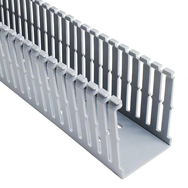 F2X3LG6 WIRE DUCT SLOTTED SCREW 6' GRAY