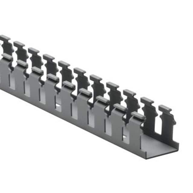 181-15509 WIRE DUCT SLOTTED SCREW 6' GRAY