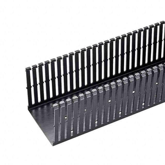 F3X4BL6 NARROW SLOTTED DUCT, PVC, 3" X 4