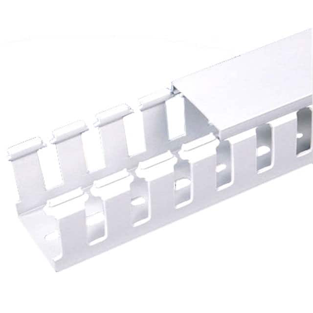 NNC25X75WH2 WIRE DUCT SLOTTED 2PC SCRW 6.56'