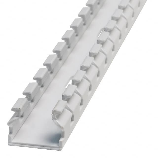 F.5X.5WH6 WIRE DUCT SLOTTED SCREW 6' WHITE
