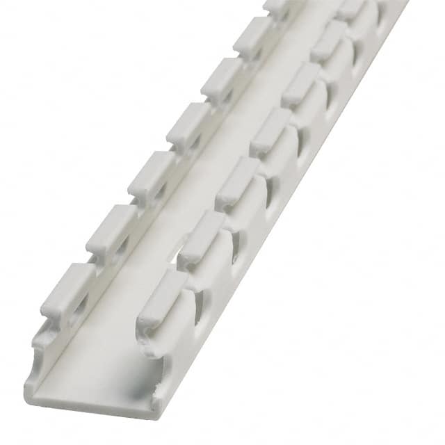 G.5X.5WH6 WIRE DUCT SLOTTED SCREW 6' WHITE