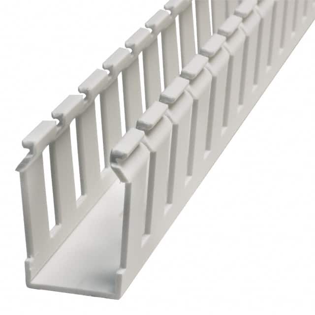 G.75X1.5WH6 WIRE DUCT SLOTTED SCREW 6' WHITE