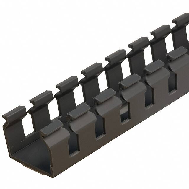 F.75X.75LG6-A WIRE DUCT SLOTTED ADH SCREW 6'