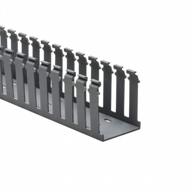 181-00212 WIRE DUCT SLOTTED SCREW 6' GRAY