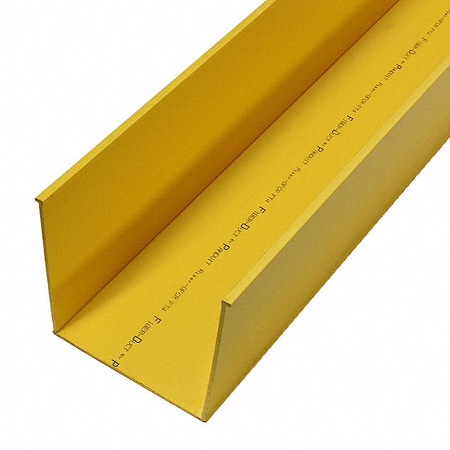 S4X4YL6NM WIRE DUCT SOLID BASE 6' YELLOW