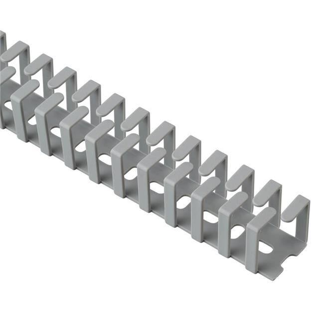 FL25X25LG-AV SLOTTED DUCT, POLYPROPYLENE,25X2