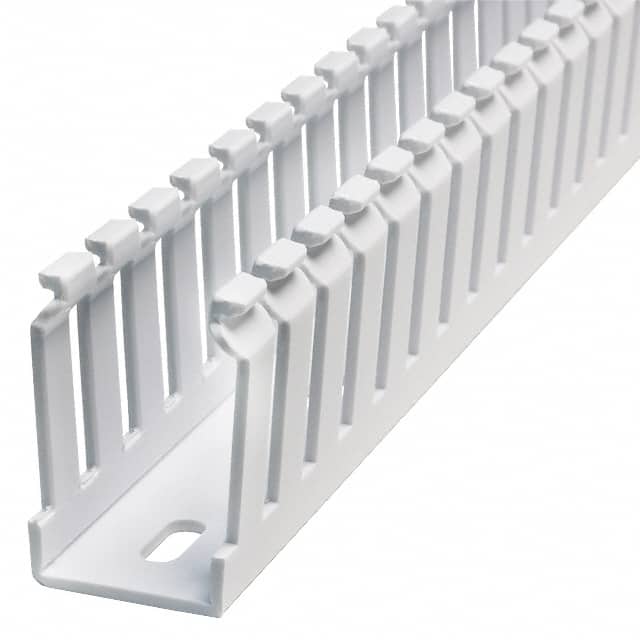 F.75X1.5WH6 WIRE DUCT SLOTTED SCREW 6' WHITE