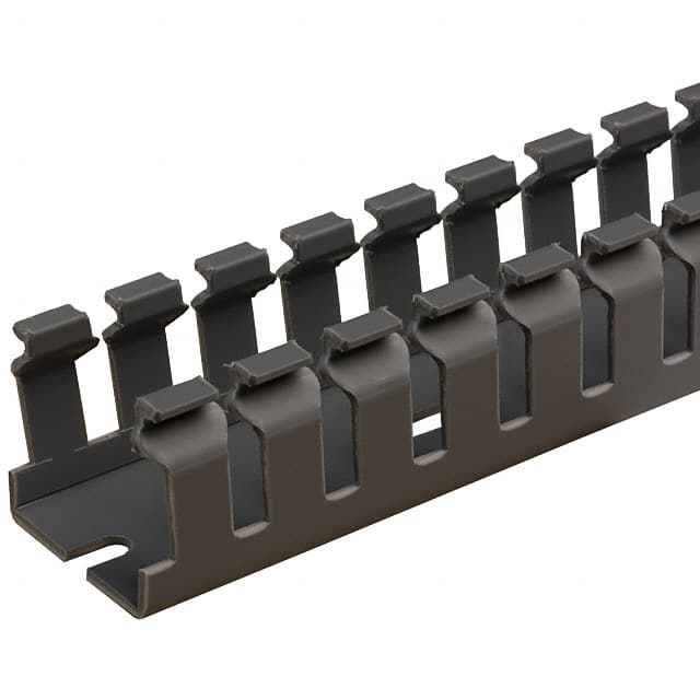F1X1LG6 WIRE DUCT SLOTTED SCREW 6' GRAY