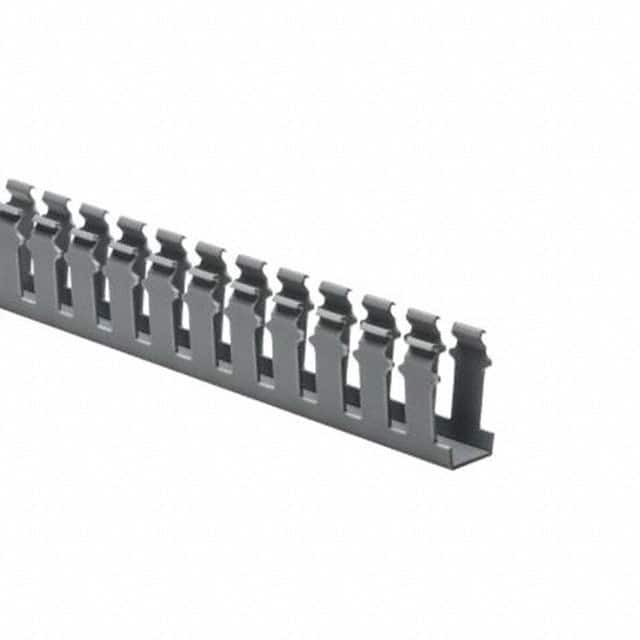 181-12005 WIRE DUCT SLOTTED SCREW 6' GRAY