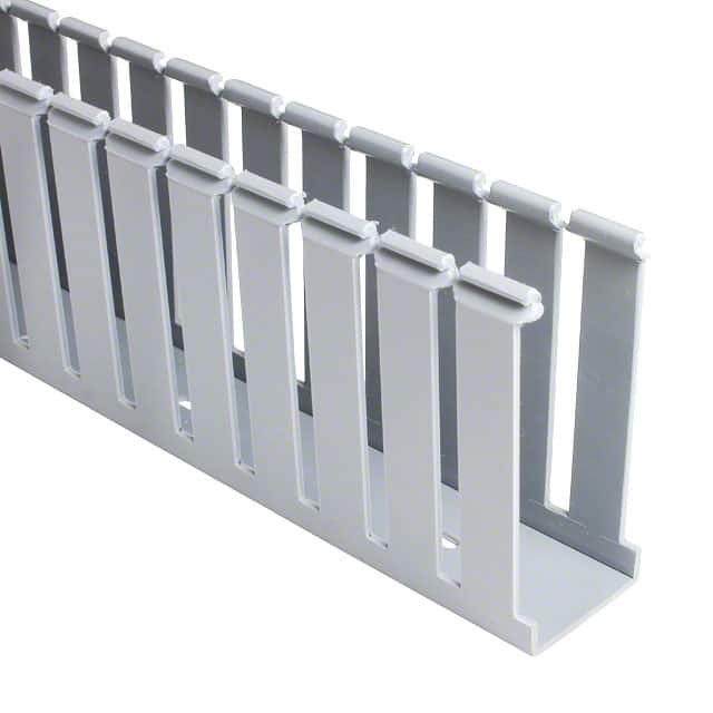 G1.5X4LG6 WIRE DUCT SLOTTED SCREW 6' GRAY