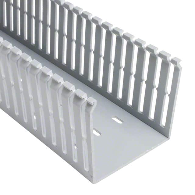 F3X3LG6 WIRE DUCT SLOTTED SCREW 6' GRAY