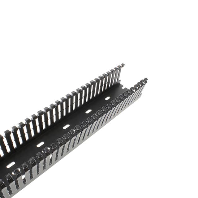 184-22006 WIRE DUCT SLOTTED SCREW 6' BLACK