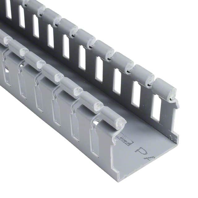 H2X2LG6 WIRE DUCT SLOTTED SCREW 6' GRAY