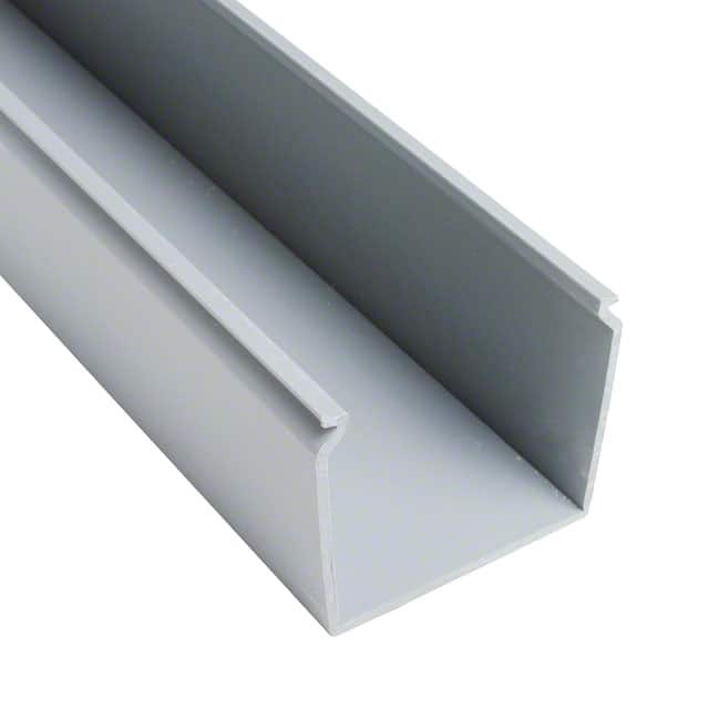 FS2X2LG6NM WIRE DUCT SOLID BASE 6' GRAY