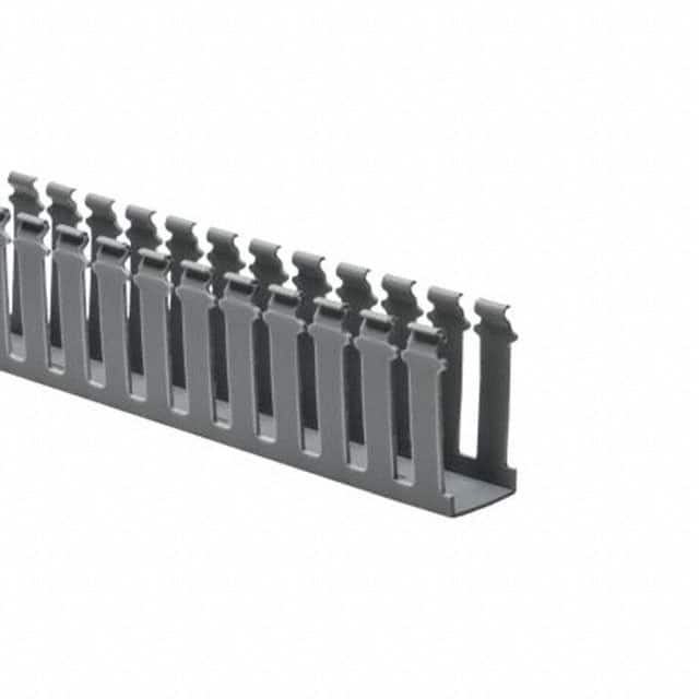 181-15304 WIRE DUCT SLOTTED SCREW 6' GRAY