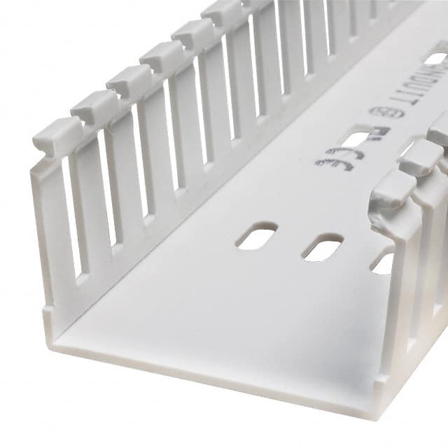 F2X1.5WH6 WIRE DUCT SLOTTED SCREW 6' WHITE