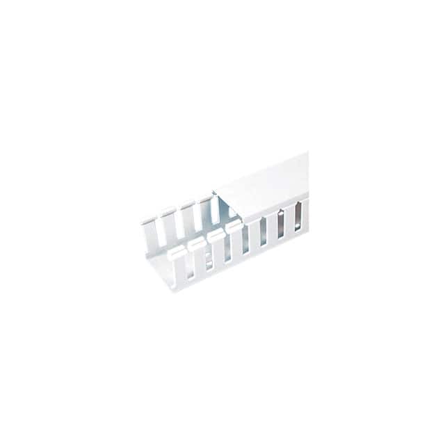 G4X1.5WH6 WIRE DUCT SLOTTED SCREW 6' WHITE