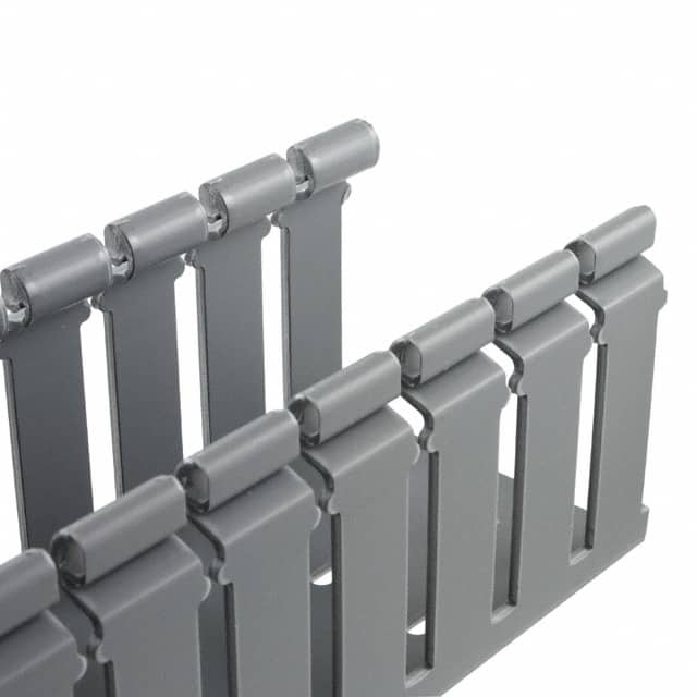 H3X3LG6 WIRE DUCT SLOTTED SCREW 6' GRAY