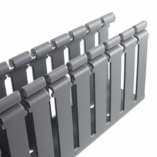 H2X4LG6 WIRE DUCT SLOTTED SCREW 6' GRAY