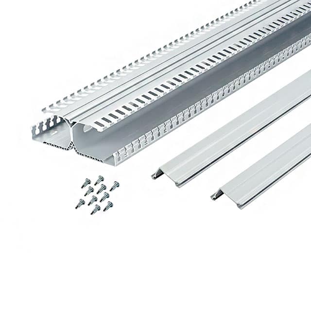 DRD22WH6 WIRE DUCT SLOTTED DIN RL FAST 6'