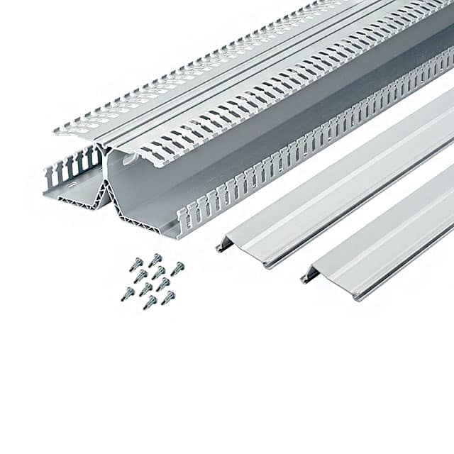 DRD33WH6 WIRE DUCT SLOTTED DIN RL FAST 6'