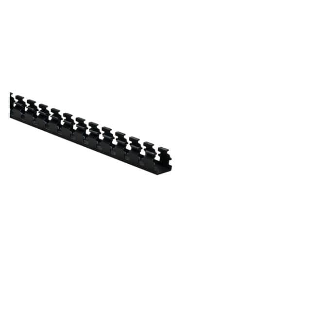 181-11009 WIRE DUCT SLOTTED SCREW 6' BLACK