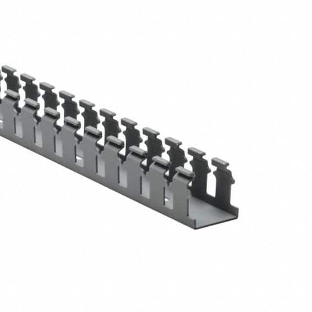 181-15507 WIRE DUCT SLOTTED SCREW 6' GRAY